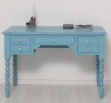 Birou cu 5 sertare de la Rustic Butique PS81 - Culoare_P053 - VOPSIT