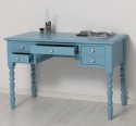 Birou cu 5 sertare de la Rustic Butique PS81 - Culoare_P053 - VOPSIT