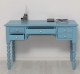 Birou cu 5 sertare de la Rustic Butique PS81 - Culoare_P053 - VOPSIT