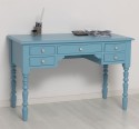 Birou cu 5 sertare de la Rustic Butique PS81 - Culoare_P053 - VOPSIT
