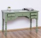 Birou cu 5 sertare de la Rustic Butique PS81 - Culoare_P038A - VOPSIT ANTICHIZAT