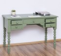 Birou cu 5 sertare de la Rustic Butique PS81 - Culoare_P038A - VOPSIT ANTICHIZAT