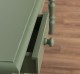 Birou cu 5 sertare de la Rustic Butique PS81 - Culoare_P038A - VOPSIT ANTICHIZAT