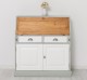 Mobilier birou cu blat masa incorporat, 2 usi si 2 sertare, BAS de la Rustic Butique PS116BAS - Culoare Corp_P077 - Culoare Usi si Sertare_P004 - DUBLU COLOR