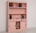 Mobila bar cu 3 usi de la Rustic Butique PS364 - Culoare_P043A - VOPSIT ANTICHIZAT