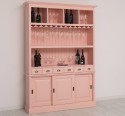 Mobila bar cu 3 usi de la Rustic Butique PS364 - Culoare_P043A - VOPSIT ANTICHIZAT