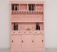 Mobila bar cu 3 usi de la Rustic Butique PS364 - Culoare_P043A - VOPSIT ANTICHIZAT