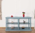 Consola mare cu picioare strunjite, 1 polita de la Rustic Butique PS74 - Culoare_P008 - VOPSIT