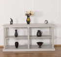 Consola mare cu picioare strunjite, 1 polita de la Rustic Butique PS74 - Culoare_P013 - VOPSIT