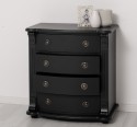 Comoda cu 4 sertare curbate, Colectia Directoire de la Rustic Butique PS36 - Culoare_P003 - VOPSIT