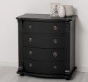Comoda cu 4 sertare curbate, Colectia Directoire de la Rustic Butique PS36 - Culoare_P003 - VOPSIT