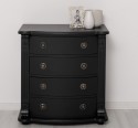 Comoda cu 4 sertare curbate, Colectia Directoire de la Rustic Butique PS36 - Culoare_P003 - VOPSIT