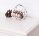 Bufet cu 4 usi si 4 sertare, BAS de la Rustic Butique PS165BAS - Culoare Ext._P015 / Culoare Int._P037 - DUBLU COLOR