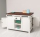 Insula de bucatarie de la Rustic Butique PS360 - Culoare Top_P081 - Culoare Corp_P039A - DUBLU COLOR
