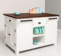 Insula de bucatarie de la Rustic Butique PS360 - Culoare Top_P081 - Culoare Corp_P039A - DUBLU COLOR