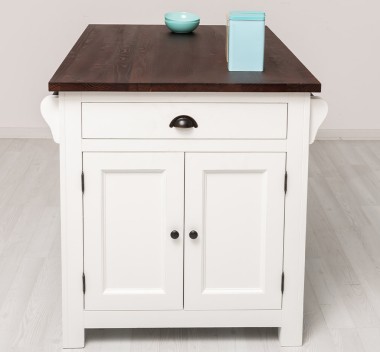 Insula de bucatarie de la Rustic Butique PS360 - Culoare Top_P081 - Culoare Corp_P039A - DUBLU COLOR