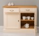 Bufet cu 2 usi, 2 sertare, BAS de la Rustic Butique PS264BAS - Culoare Top_P002 - Culoare Ext._P025 / Culoare Int._P002 - DUBLU COLOR