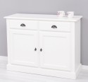 Bufet cu 2 usi, 2 sertare, BAS de la Rustic Butique PS264BAS - Culoare Ext._P039A / Culoare Int._P001 - DUBLU COLOR