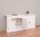 Biblioteca cu 4 usi, cu dim. 200x40x90 MDF de la Rustic Butique MPS004BAS - Culoare_P039A - VOPSIT ANTICHIZAT