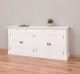 Biblioteca cu 4 usi, cu dim. 200x40x90 MDF de la Rustic Butique MPS004BAS - Culoare_P039A - VOPSIT ANTICHIZAT