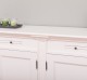 Biblioteca cu 4 usi, cu dim. 200x40x90 MDF de la Rustic Butique MPS004BAS - Culoare_P039A - VOPSIT ANTICHIZAT
