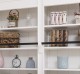 Biblioteca cu 4 usi, cu dim. 200x40x240, MDF de la Rustic Butique MPS004BAS+SUP - Culoarea P039 - VOPSIT