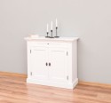 Biblioteca cu 2 usi, cu dim. 100x40x90, din MDF de la Rustic Butique MPS006BAS - Culoare_P039A - VOPSIT ANTICHIZAT