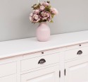 Buffet cu 4 usi si 4 sertare, cu dim. 223x50x90, din MDF de la Rustic Butique MPS009BAS - Culoare_P039A - VOPSIT ANTICHIZAT