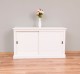 Buffet cu 2 usi glisante, cu dim. 156x46x90, din MDF de la Rustic Butique MPS011BAS - Culoare_P039A - VOPSIT ANTICHIZAT