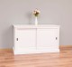 Buffet cu 2 usi glisante, cu dim. 156x46x90, din MDF de la Rustic Butique MPS011BAS - Culoare_P039A - VOPSIT ANTICHIZAT
