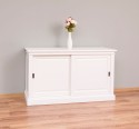 Buffet cu 2 usi glisante, cu dim. 156x46x90, din MDF de la Rustic Butique MPS011BAS - Culoare_P039A - VOPSIT ANTICHIZAT