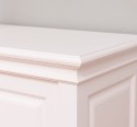 Buffet cu 2 usi glisante, cu dim. 156x46x90, din MDF de la Rustic Butique MPS011BAS - Culoare_P039A - VOPSIT ANTICHIZAT