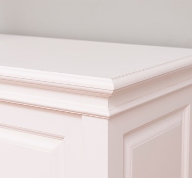 Buffet cu 2 usi glisante, cu dim. 156x46x90, din MDF de la Rustic Butique MPS011BAS - Culoare_P039A - VOPSIT ANTICHIZAT