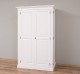 Bufet cu 2 usi, cu dim. 120x60x190, din MDF de la Rustic Butique MPS013 - Culoare P039 - VOPSIT