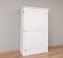 Bufet cu 2 usi, cu dim. 120x60x190, din MDF de la Rustic Butique MPS013 - Culoare P039 - VOPSIT