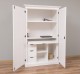Bufet cu 2 usi, cu dim. 120x60x190, din MDF de la Rustic Butique MPS013 - Culoare P039 - VOPSIT