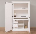 Bufet cu 2 usi, cu dim. 120x60x190, din MDF de la Rustic Butique MPS013 - Culoare P039 - VOPSIT