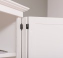 Bufet cu 2 usi, cu dim. 120x60x190, din MDF de la Rustic Butique MPS013 - Culoare P039 - VOPSIT