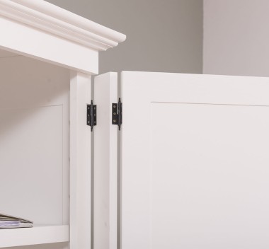 Bufet cu 2 usi, cu dim. 120x60x190, din MDF de la Rustic Butique MPS013 - Culoare P039 - VOPSIT
