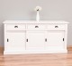 Buffet cu 3 usi glisante si 3 sertare BAS, cu dim. 176x49x88, din MDF de la Rustic Butique MPS014BAS - Culoare_P039A - VOPSIT ANTICHIZAT
