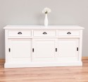 Buffet cu 3 usi glisante si 3 sertare BAS, cu dim. 176x49x88, din MDF de la Rustic Butique MPS014BAS - Culoare_P039A - VOPSIT ANTICHIZAT