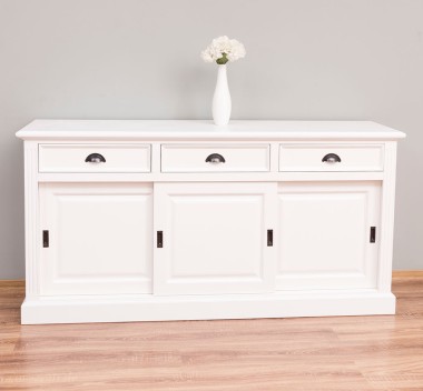 Buffet cu 3 usi glisante si 3 sertare BAS, cu dim. 176x49x88, din MDF de la Rustic Butique MPS014BAS - Culoare_P039A - VOPSIT ANTICHIZAT