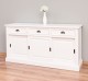 Buffet cu 3 usi glisante si 3 sertare BAS, cu dim. 176x49x88, din MDF de la Rustic Butique MPS014BAS - Culoare_P039A - VOPSIT ANTICHIZAT