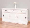 Buffet cu 3 usi glisante si 3 sertare BAS, cu dim. 176x49x88, din MDF de la Rustic Butique MPS014BAS - Culoare_P039A - VOPSIT ANTICHIZAT