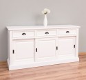 Buffet cu 3 usi glisante si 3 sertare BAS, cu dim. 176x49x88, din MDF de la Rustic Butique MPS014BAS - Culoare_P039A - VOPSIT ANTICHIZAT