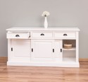 Buffet cu 3 usi glisante si 3 sertare BAS, cu dim. 176x49x88, din MDF de la Rustic Butique MPS014BAS - Culoare_P039A - VOPSIT ANTICHIZAT