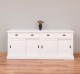 Buffet cu 4 usi glisante si 4 sertare, cu dim. 216x49x88, din MDF de la Rustic Butique MPS018BAS - Culoare_P039A - VOPSIT ANTICHIZAT