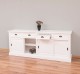 Buffet cu 4 usi glisante si 4 sertare, cu dim. 216x49x88, din MDF de la Rustic Butique MPS018BAS - Culoare_P039A - VOPSIT ANTICHIZAT