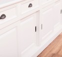 Buffet cu 4 usi glisante si 4 sertare, cu dim. 216x49x88, din MDF de la Rustic Butique MPS018BAS - Culoare_P039A - VOPSIT ANTICHIZAT