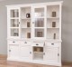 Bufet cu 8 usi glisante si 4 sertare, cu dim. 220x51x220, din MDF de la Rustic Butique MPS018BAS+SUP - Culoarea P039 - VOPSIT